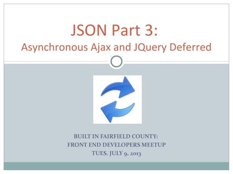 Image result for Asynchronous JavaScript and JSON