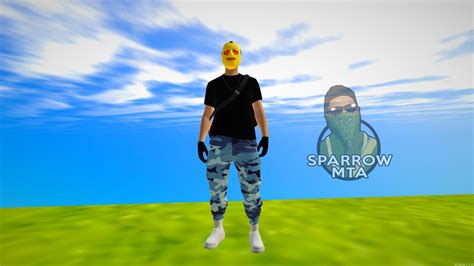 MTA:SA Emoji Maskeli Adam Skin Scripti