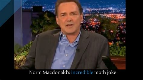 Norm Macdonald's incredible moth joke - Alltop Viral