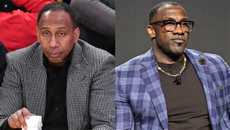 Stephen A. Smith Reacts to Shannon Sharpe Leaking Accuser’s Alleged Texts
