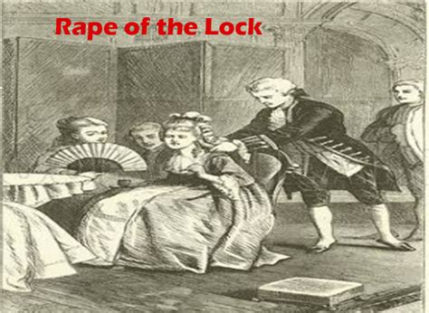 The Rape of the Lock as a Mock Heroic or Mock Epic Poem