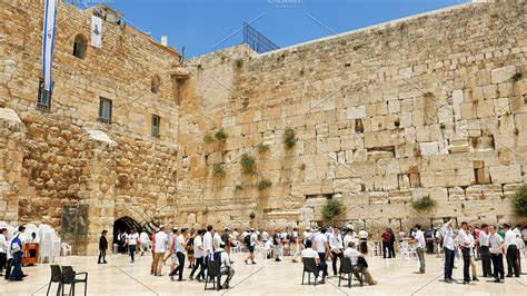 Western wall in jerusalem jewish sacred place stock photo containing ...