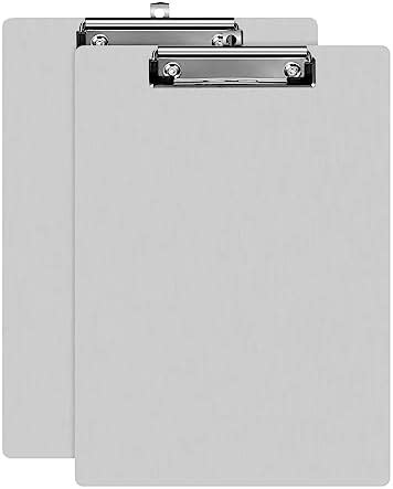 oddpod™ 2 Pcs A4 Aluminium Heavy Duty Clipboard/Rust-Proof Metal Clip ...