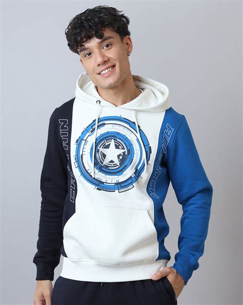 Captain America Printed Regular Fit Hoodie For Men – Goyalsons ShopMax