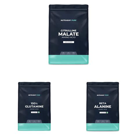 Nutrabay Pure 100% Citrulline Malate Powder,Pre Workout supplement for ...