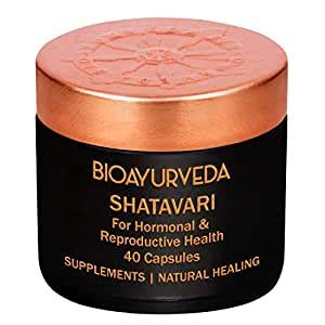 Buy Bioayurveda 100% Pure Shatavari Capsule For Women's Wellness ...