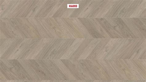 545182 - HARO Laminate Floor TRITTY 200 Aqua Chevron 4VM Oak Grey ...