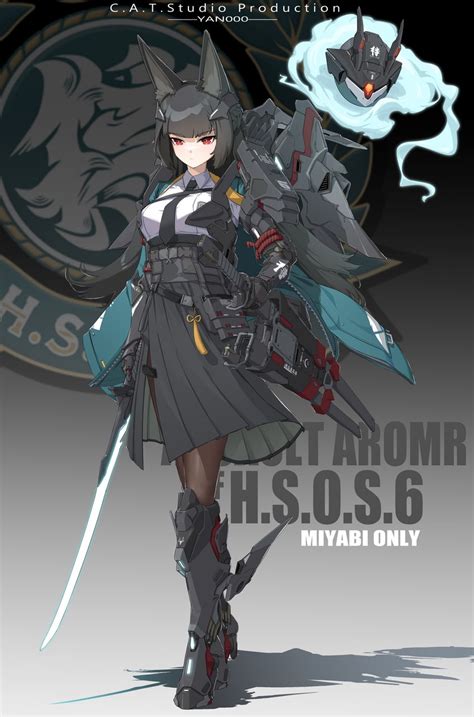 hoshimi miyabi (zenless zone zero) drawn by yan_(unicorn404) | Danbooru