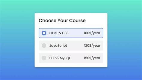 Image result for Radio Button Color in HTML