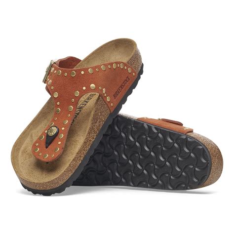 Gizeh Rivet Ante en Dark Rust | BIRKENSTOCK España