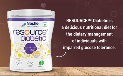 Buy Nestle Resource Diabetic, Adult Nutrition for Diabetic Patients ...
