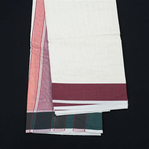 Hayagrivas Handloom 9*5 Cotton Dhothi BBD442F4-1 21 Inc – Hayagrivas ...