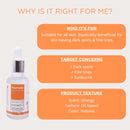 VITAMIN C BRIGHTENING FACE SERUM WITH GRAPESEED & VITAMIN-E 30ml| COLL ...