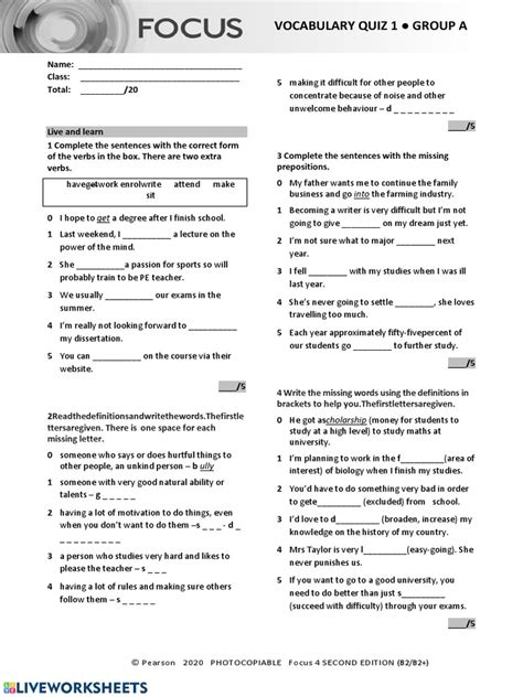 Image result for Focus Training Exercises PDF