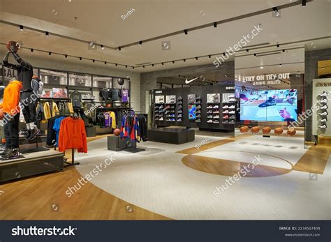 Inside Nike Outlet Store