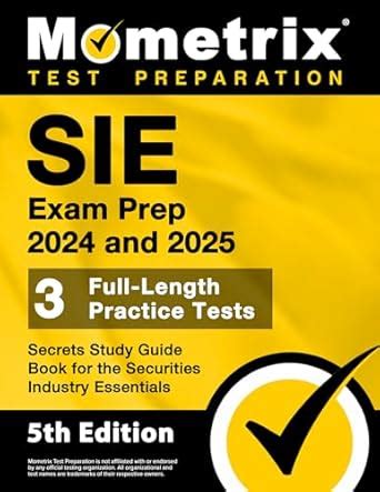 Buy Sie Exam Prep 2024 and 2025 - 3 Full-Length Practice Tests, Secrets ...