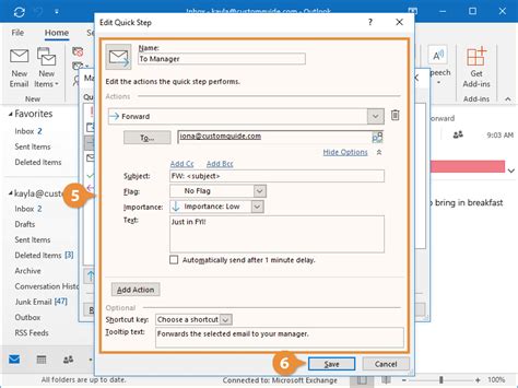 Image result for Outllook Quick Step Enable