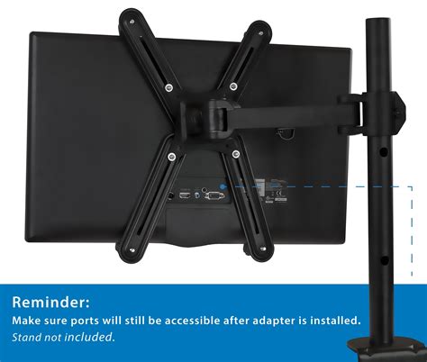 Buy Mount-It! VESA Mount Adapter Mounting Kit | Fits 13-27 Computer ...