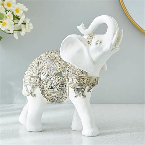 Buy Home Centre Corsica Polyresin Elephant Figurine Online at Low ...