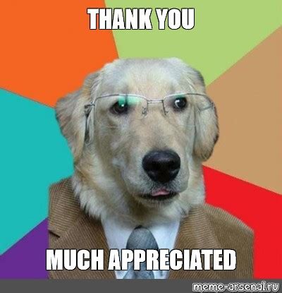 Thank You Dog Meme
