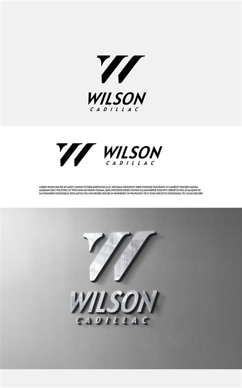 Serious, Professional, automotive Logo Design for Wilson Cadillac by Fezy Design Studio | Design ...