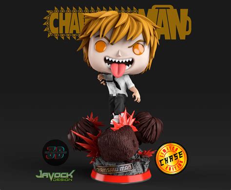 ArtStation - Denji 2 - ChainSaw Man Funko pop Custom