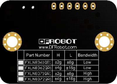 Arduino惯性测量传感器-FXLN83XX三轴加速度传感器 – ️少儿编程教程网 ️