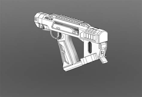 Hush String Powered Foam Dart Blaster STL FILES ONLY - Etsy India