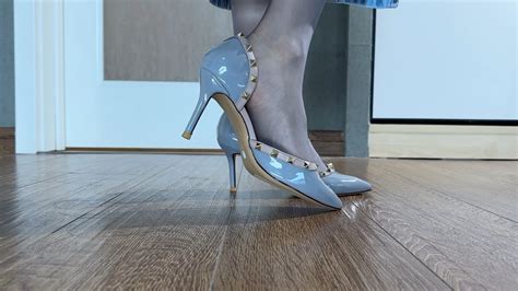 #每日穿搭，#高跟鞋，鞋控日常-小番茄汐汐-小番茄汐汐-哔哩哔哩视频