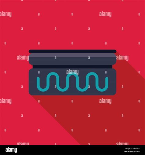 Electric floor heating system being installed on concrete slab with a ...