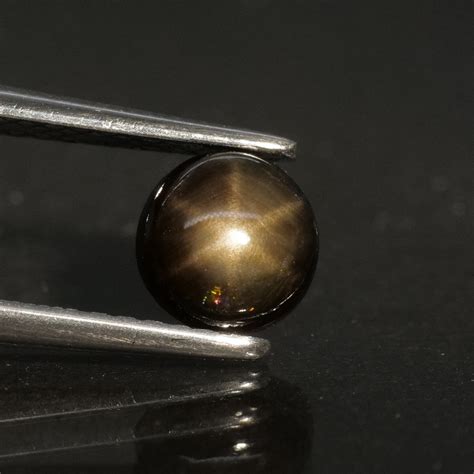 Black Star Sapphire Stone
