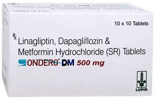 Ondero Dm 500mg Tablet 10 - Uses, Side Effects, Dosage, Price | Truemeds