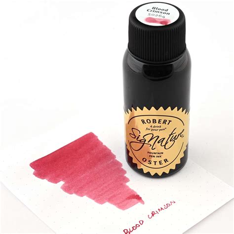 Robert Oster Signature Ink, Blood Crimson - 50ml – Makoba