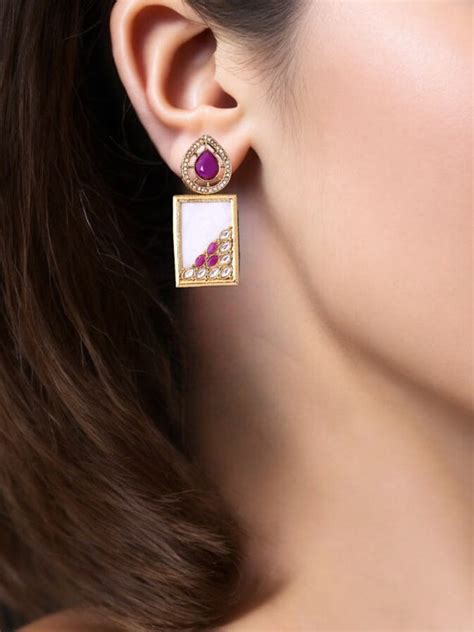 Earrings - Buy Best Quality Trendy Earrings | Bling Bag – Tagged "purple"