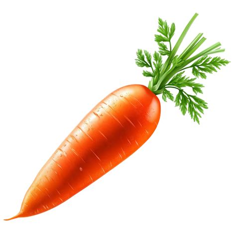 Carrots on White Background Transparent Clipart 52935163 PNG