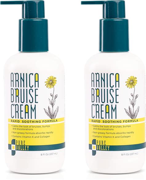 Amazon.com : Pure Valley Arnica Bruise Relief Topical Cream For ...