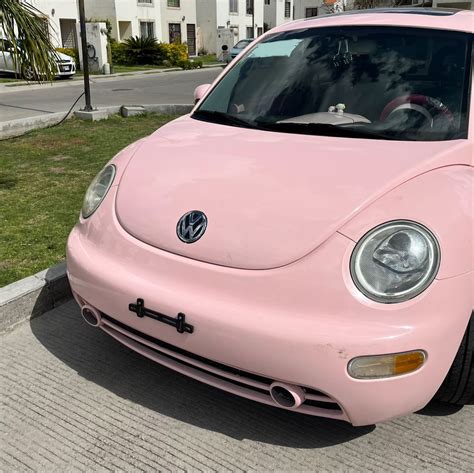 Pink Volkswagen Beetle - Cute and Girly Car