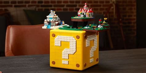 Image result for Mario Question Block LEGO Set
