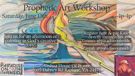 Prophetic Art Workshop, Yeshua's House of Prayer, Raphine, 15 June 2024 ...