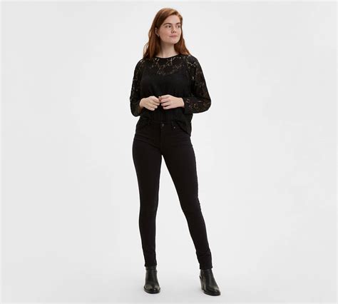 Black jeans levis womens online