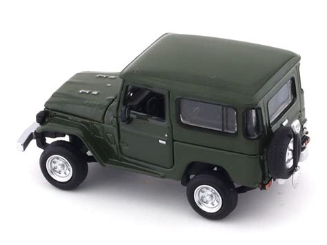 Toyota Land Cruiser FJ40 Green 1:64 Hobby Fans diecast scale model car ...