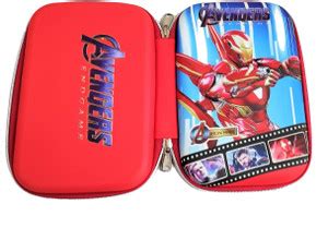 Flipkart.com | Paper Bear Red Avengers NA Art EVA Pencil Boxes - Pouch