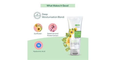 OZiva Bioactive Vitamin E122 Face Wash 100 Ml : Buy OZiva Bioactive ...