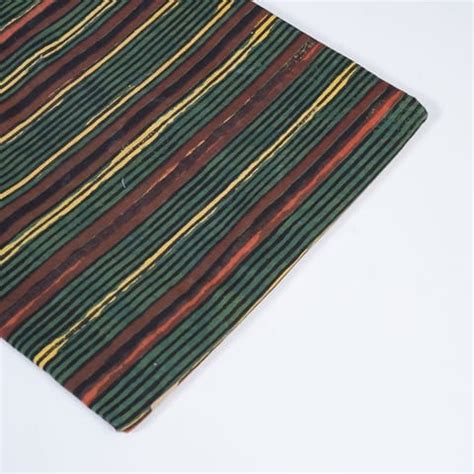 Green Colour Cotton Print for Designer Wear | Premium Fabric Online