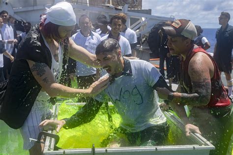 Navy Shellback Ceremony What Is A Shellback? Navy Crow