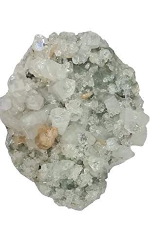 Crystal Cave Exports Large Apophyllite Crystal Cluster With Peachy ...