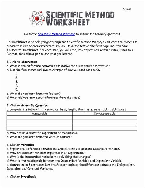 Engineering Design Process Worksheet Scientific Method 的图像结果
