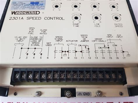 Woodward 2301A Speed Control 9905 131 G – Aeliya Marine