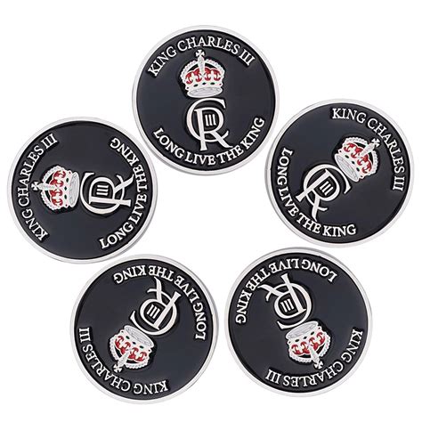 2023 King Charles III Coronation Crown Enamel Pin India | Ubuy