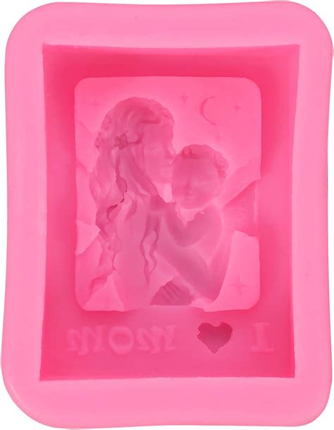 Buy Mother's Day Decorations Silicone Molds for Baking, Fudge, Diy ...